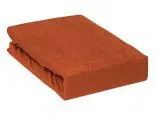 Prześcieradło Frotte z gumką rude  220x200    022